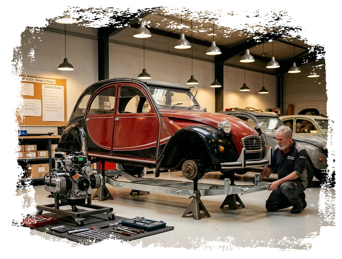restauration de véhicule ancien